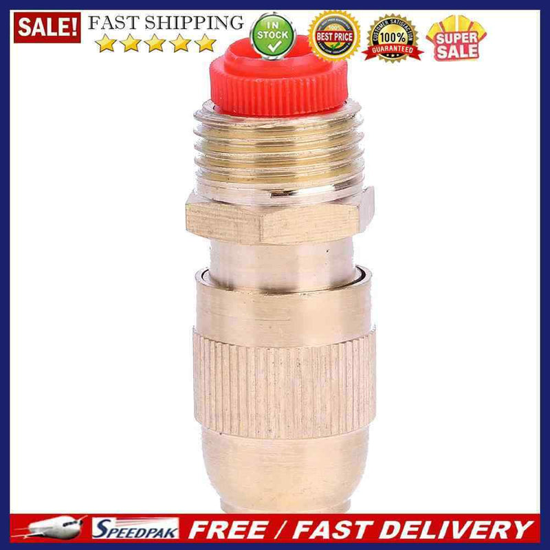 1/2Inch Adjustable Water Flow Brass Spray Misting Nozzle Sprinkler(Medium)