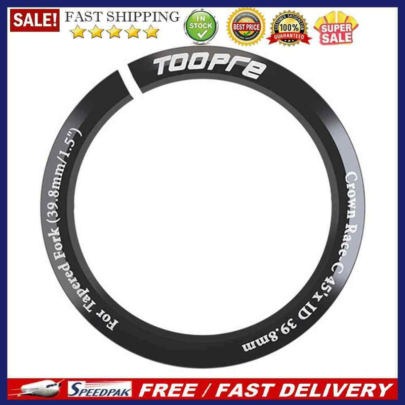 TOOPRE Bike Headset Base Spacer 45 Degree Headset Washer Ring (C Bottom File)