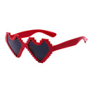 Funny Heart Sunglasses Heart Glasses Mosaic Sunglasses Thug Life Sunglasses