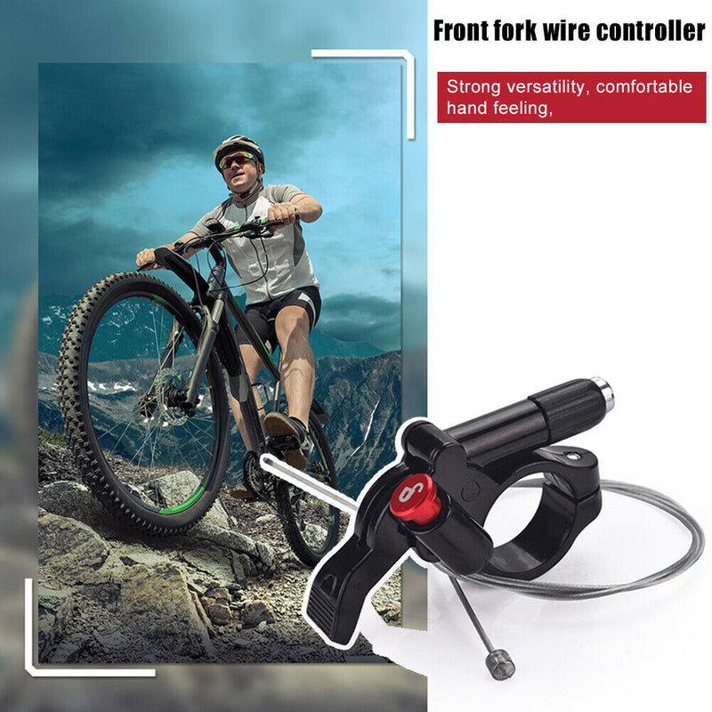 Mountain Bike Front Suspension Fork Remote Lockout Lever with Inner Cable Newly