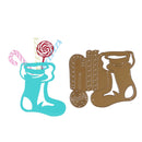 Christmas Stockings Socks DIY Cutting Die Metal Stencil for Scrapbook Craft