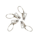 20pcs/Lot Window Shower Curtain Rod Clips Rings Stainless Steel Curtains Clips Home D