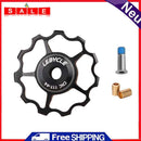 LEBYCLE 11T Bike Rear Derailleur Pulley Guide Bearing Jockey Wheel (Black)
