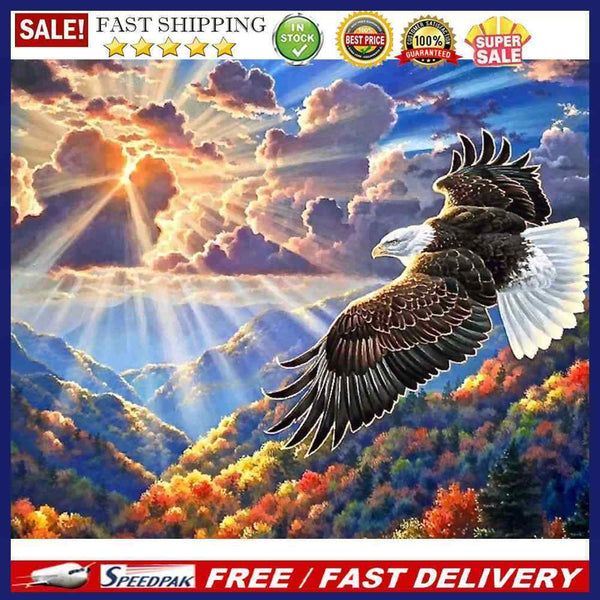 50x40cm DIY Landscape Digital Oil Drawing Frameless Picture Home Wall Decor
