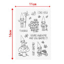 DIY Transparent Cartoon Scrapbooking Album Card ?Silicone Seal Stamp Sheets