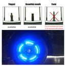 2x Auto Car Bicycle Motorcycle Wheel LED Lights Tire Valve Caps Spokes Hub