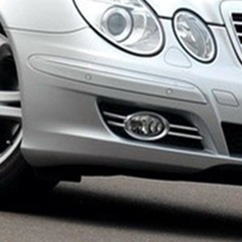 Clear Lens Fog Lamp w/ Bulb for Mercedes Benz C E G GL M Class (Left+Right)