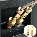 Car Accessories Connector adapter Speaker Adapter Banana Plug Audio Connector