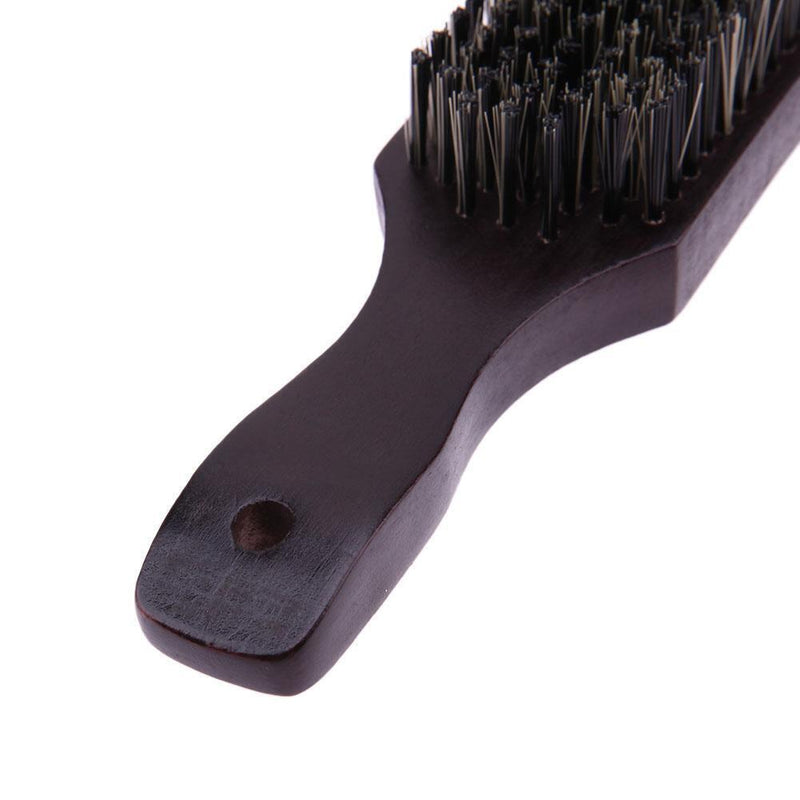 SANGSHI wooden comb - ideal for untangling thick hair, foot slots r fast