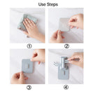 Rack Towel Hanger Bathroom Self Adhesive Rack Hooks Key Holder Wall Door Hook