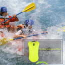 Outdoor Safety Swimming Buoy Waterproof Swim Float Bag for Rafting (Green) Newly