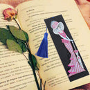 Diamond Painting Leather Beauty Bookmark Special-shaped Drill DIY (AA1001)