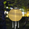 10inch Solar Lantern LED Waterproof Global Lamp Tassel Chinese Celebration Light