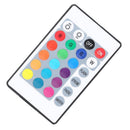 IR 24 Keys LED Light Strip Remote Controller w/5-24V RGB Controller (0.5m) Newly