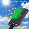 Automatic Solar Lamp Remote Controller Motion Sensor Outdoor Light (W756-6)