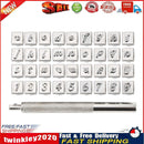 36pcs Steel Alphabet Number Stamp Punch Set for Leather Craft Tools Kit  Newly