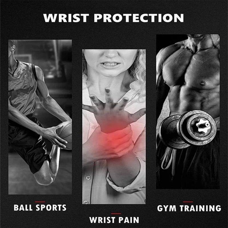 Unisex Wristband Wrist Bandage Brace Gym Training Wrist Support Strap Wraps