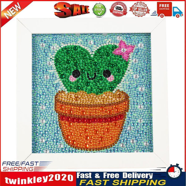 5D Diamond Painting Cartoon Full Special Shape Crystal Drill DIY (DXZ47) Newly