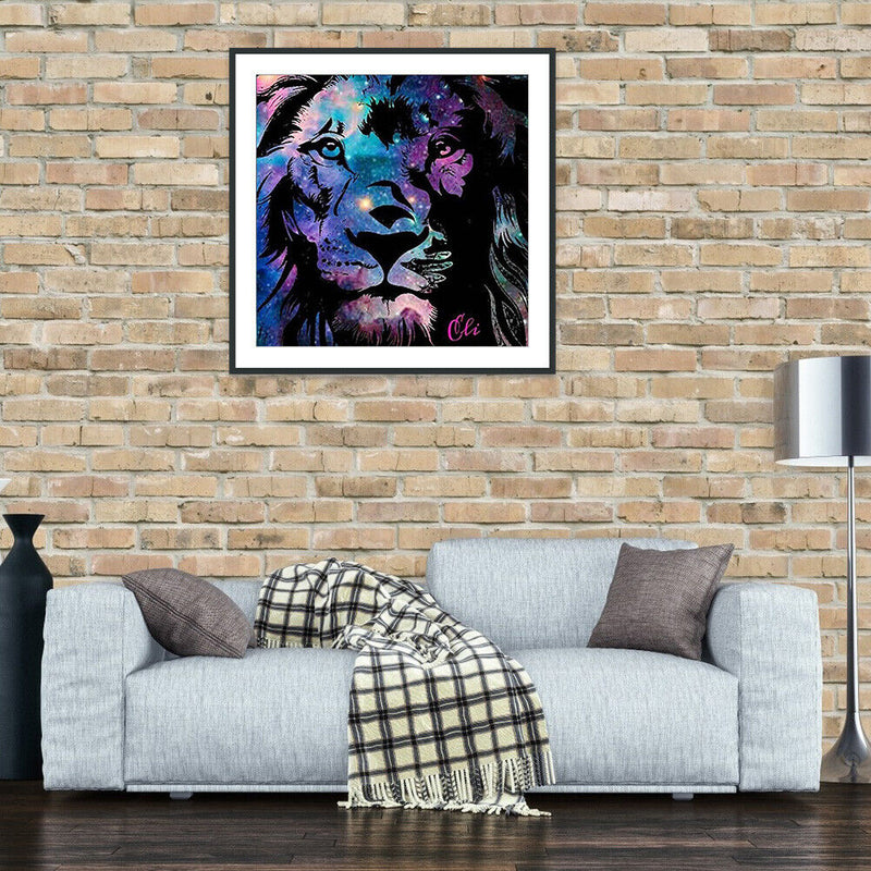 5D DIY Full Drill Diamond Painting Luminous Tiger Cross Stitch Embroidery Gift
