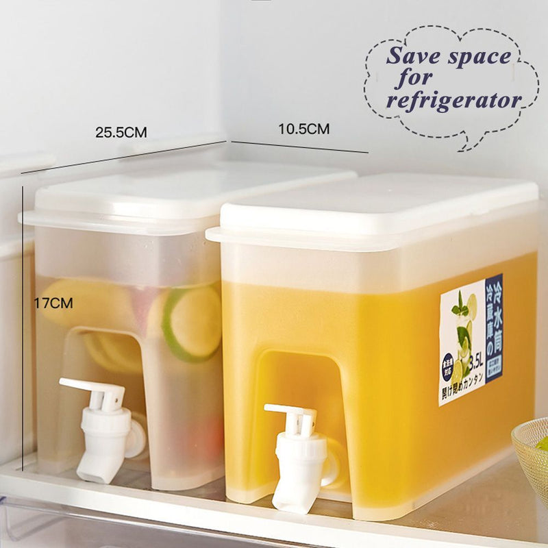 Water Container Cold Kettle Ice Bottle Water Jug With Tap Lemonade Jug