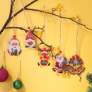 Double-sided 5D Diamond Painting Christmas Pendant Xmas Trees DIY (GP003) Newly