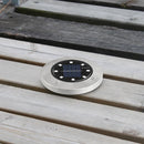 8LED Solar Underground Light Waterproof Color Changing Garden Buried Lamp Newly