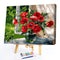 Oil Paint By Numbers Picture DIY Painting Flower Nature Painting Kit Tool