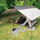 Outdoor Metal Iron Clip Multi-function Camping Tent Stand Hanging Hook Clamp