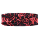 Sports Fitness Yoga Sweatband Hair Band Elastic Breathable Headband (Red)