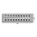 30 Holes Stainless Steel Riveting Stake Tool Punch Block Watch Repair Tool