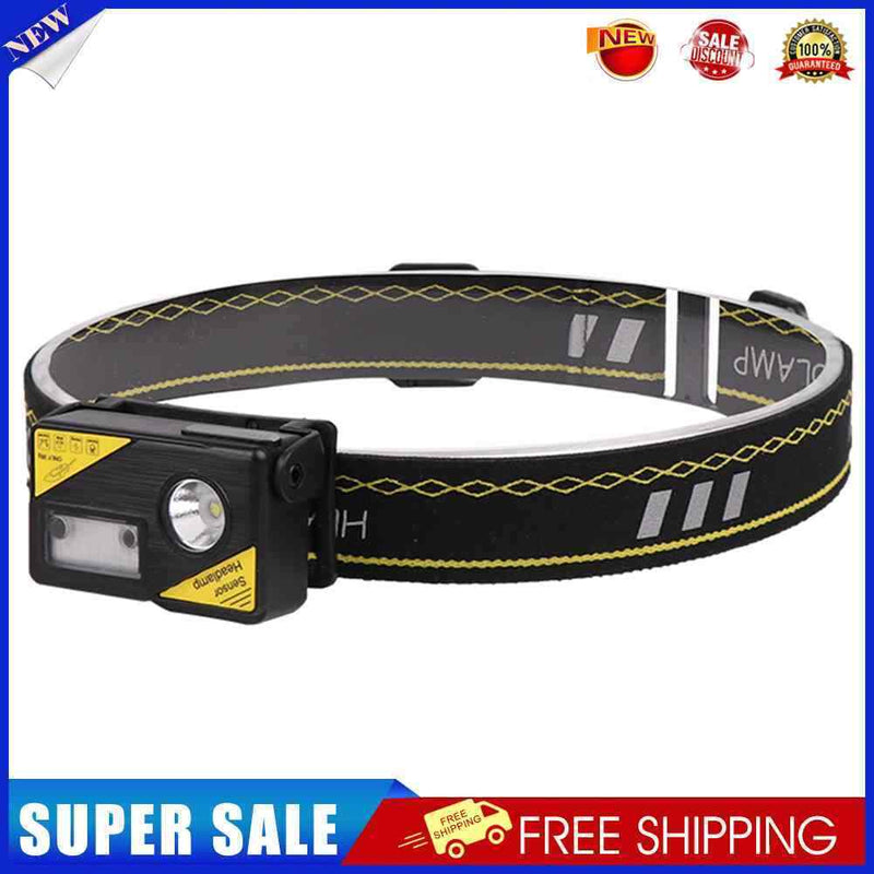 Outdoor Camping Waterproof Hat Clip Light XPG LED Super Bright Sensor Headlight