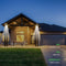 Cold White 4 LED Solar Lights Waterproof Wall Stair Lamp for Security