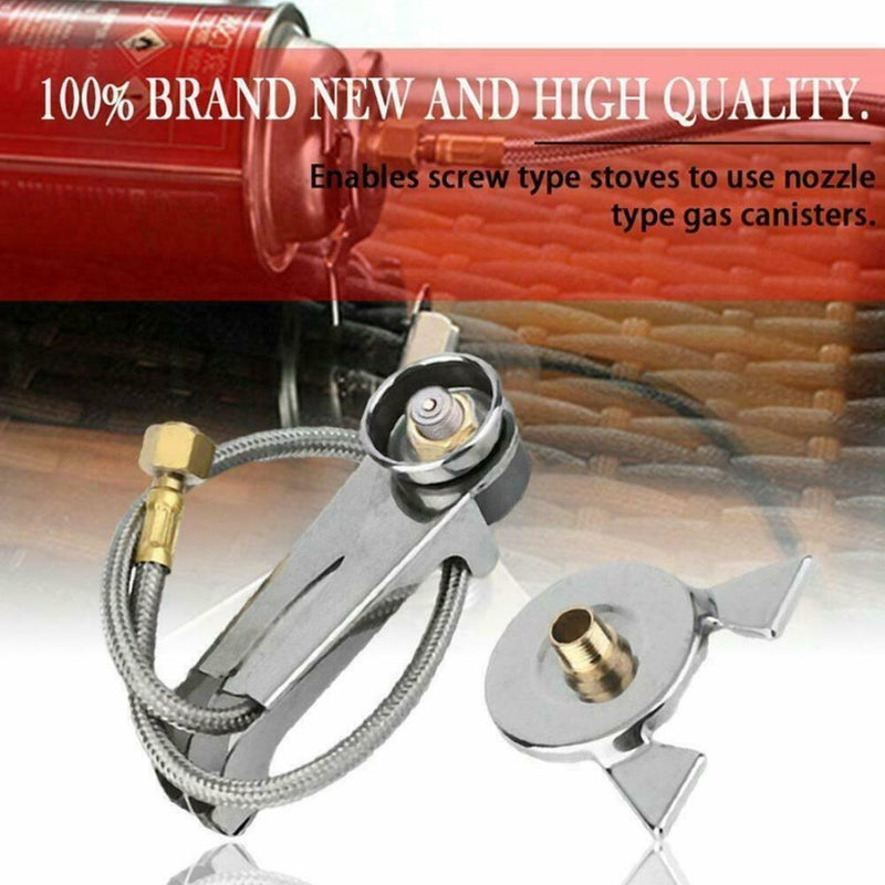 Outdoor stove head gas tank connection tool Triangle conversion universal T1D0