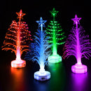 Glowing Christmas Tree Desk Glowing Sucker Fiber Muti-Colour Glowing Lights