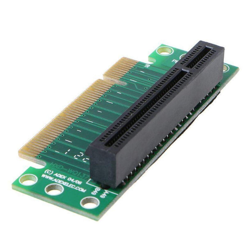 PCI Express 8X Riser Card 90° Right Angle Riser Adapter Card Converter 1U/2U`