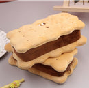 Large Capacity Sandwich Cookie Stationery Box Pencil Case Pencil Bag Cartoon