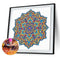 Partial Drill 5D Special Shape Diamond Painting Abstract Mandala Kit (X052)