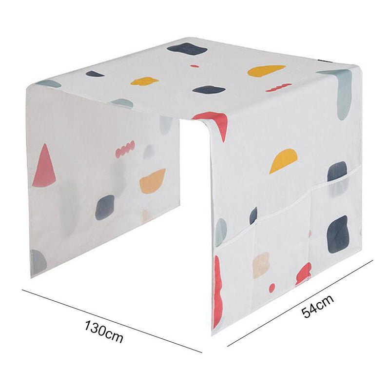 Waterproof Dust Proof Refrigerator Cover with 6 Pockets Storage Bag Holder