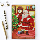 Ornament 5D Diamond Painting Diamond Painting Notebook Santa Claus Cross Stitch