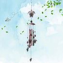 Animal Wind Chime Outdoor, Wind Bell Tubes, for Garden, Yard (Sea Turtle) Newly