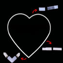 Frame Holder Baby Shower Plastic 59inch Love Heart With Stand Balloon Arch