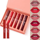 Makeup Velvet Lipstick Pen Non-stick Cup Long Lasting Matte Lipstick Set