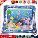 Inflatable Baby Pat Mat Early Education Water Play Mat (Square Mermaid) Newly