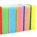 1PC Cleaning Sponge Brush 9*6*3CM Random color G9G9 L6C0 I2M8 I7E9
