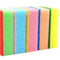 1PC Cleaning Sponge Brush 9*6*3CM Random color G9G9 L6C0 I2M8 I7E9