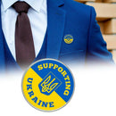 3PCS Ukraine Standing Strong Lapel Pin support Ukraine 2022