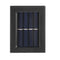 LED Solar Wall Light Waterproof Outdoor Garden Porch Sconce Lamp (White)