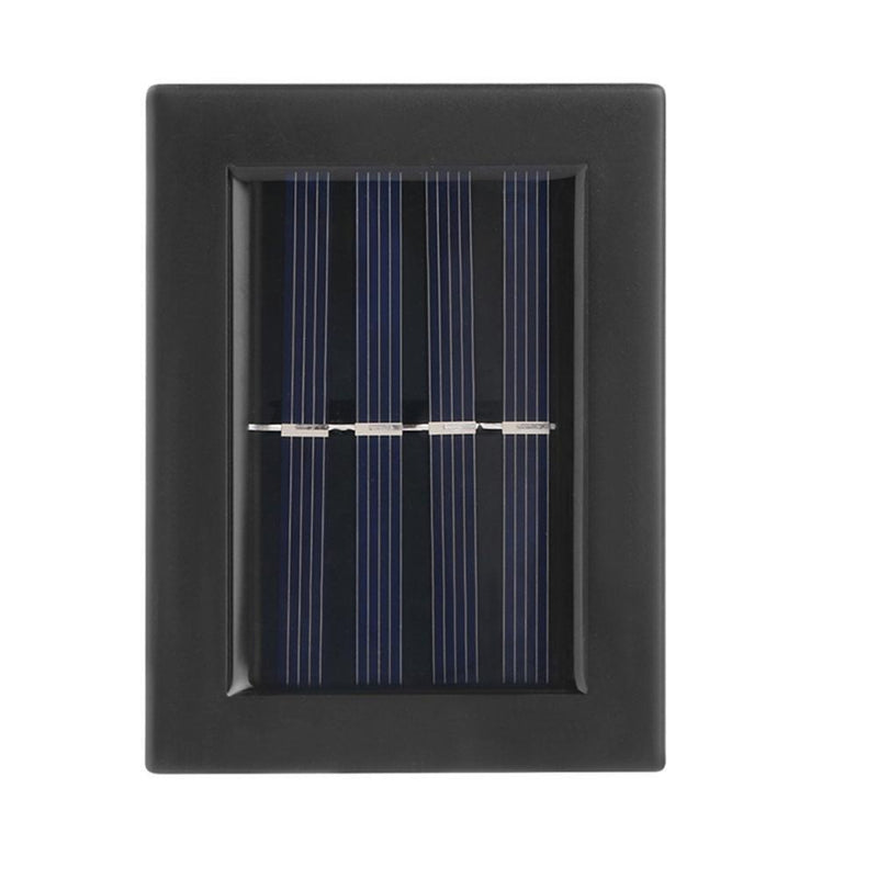 LED Solar Wall Light Waterproof Outdoor Garden Porch Sconce Lamp (White)