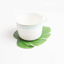 Decor Insulation Coaster Dining Pads Table Placemat Cup Coasters Leaf Pattern