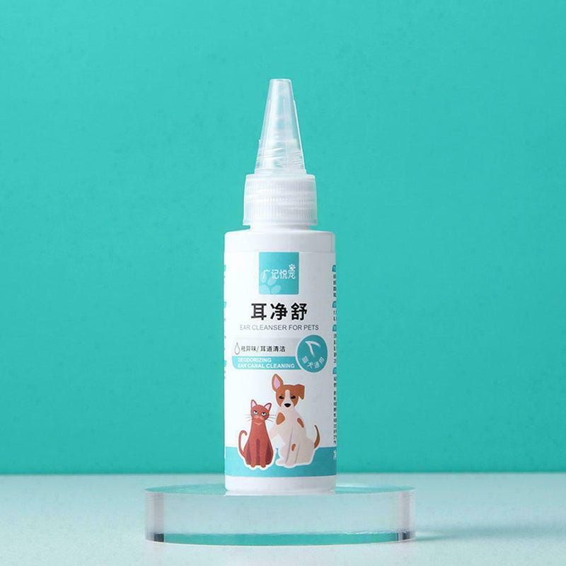 Cat Ear Wash Liquid Ear Drops Dog Ear Cleaning Liquid Ear Oil Wash Water V9S3
